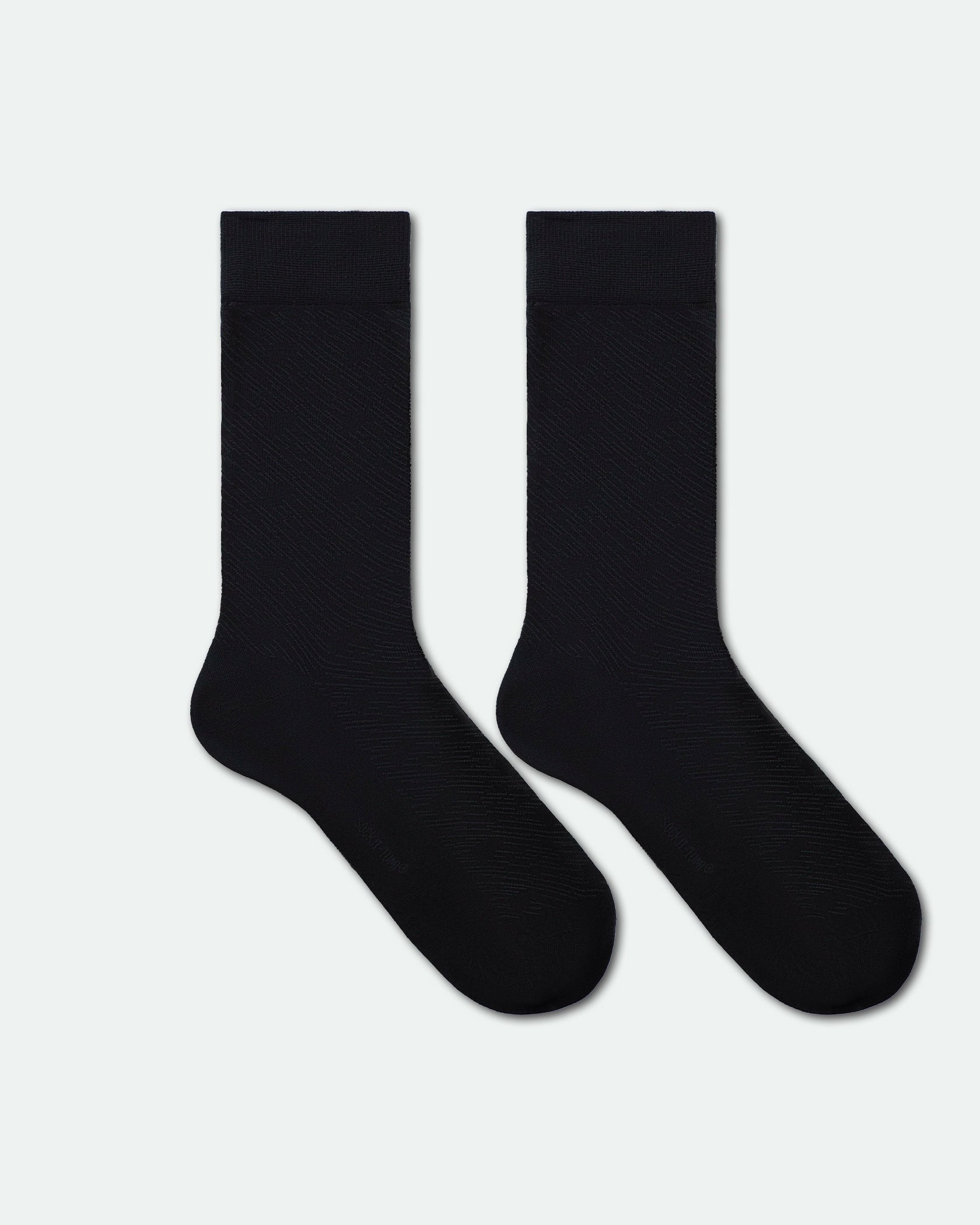 Men's Patterned Thin Business Dress Socks Mix Design