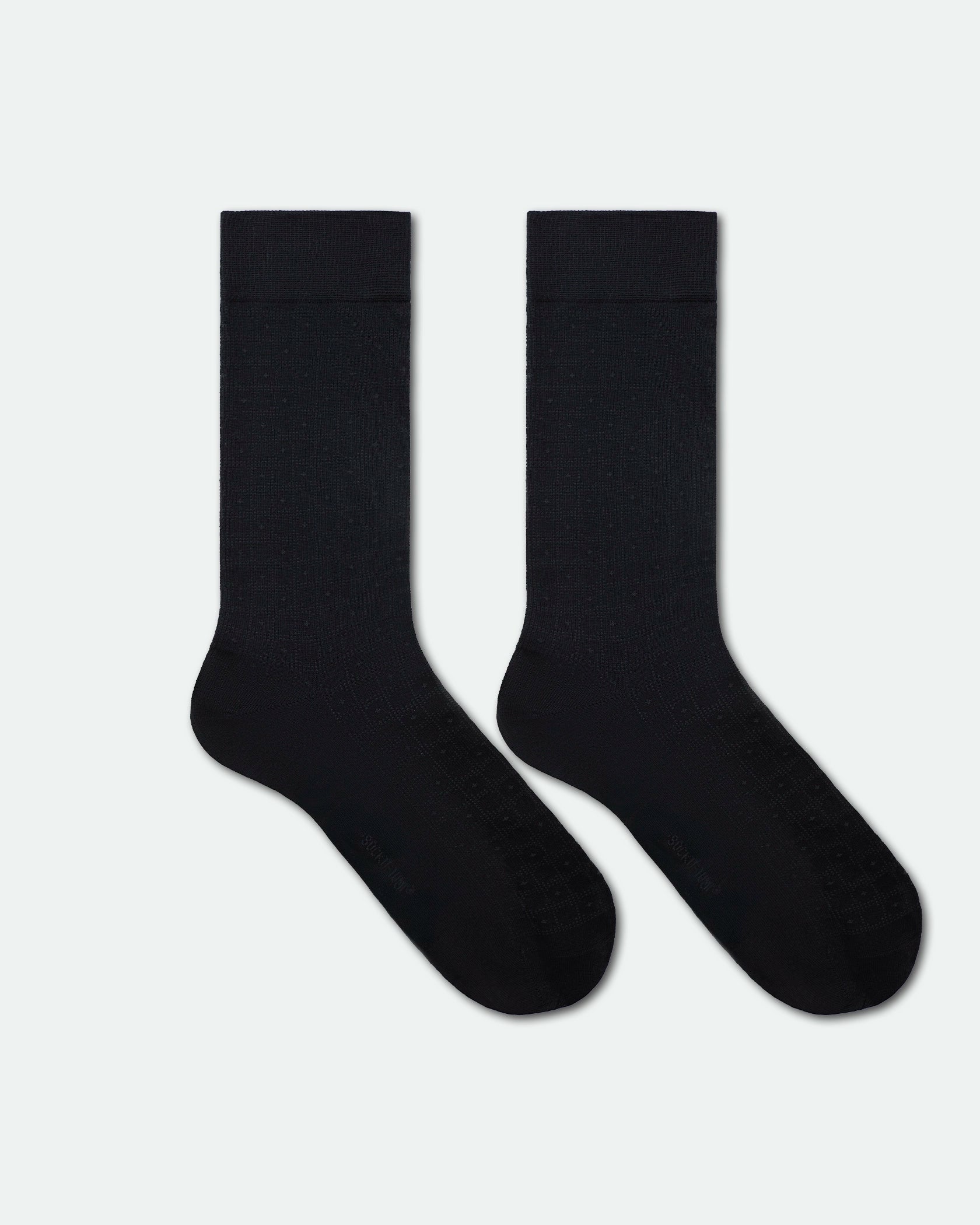 Men's Patterned Thin Business Dress Socks Mix Design