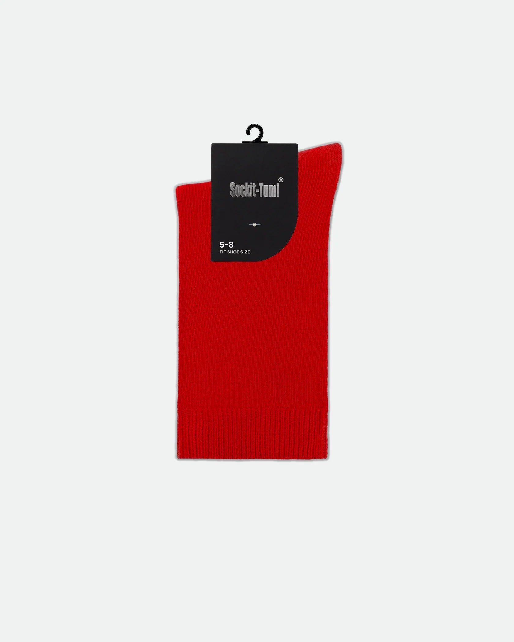 Kids Australian School Socks Crew Length Red Size 5-8