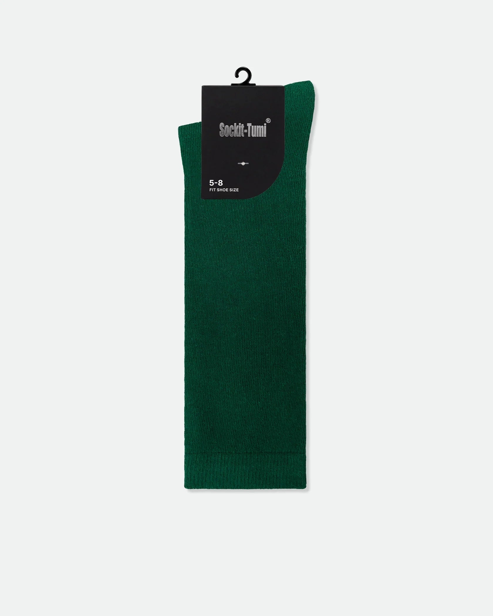 Kids Cotton School Knee High Socks Bottle Green Size 5-8
