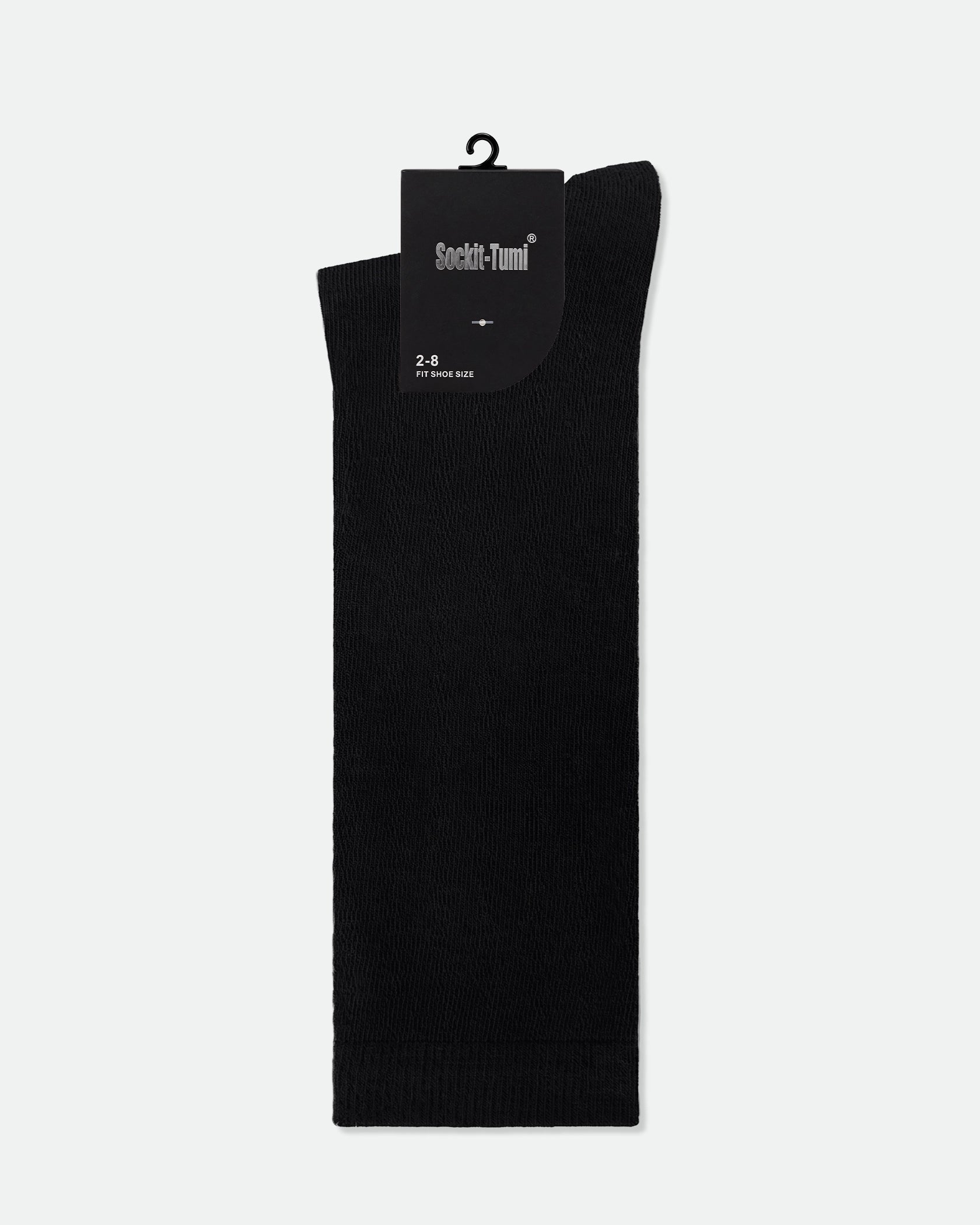Women's Cotton School Knee High School Socks Black