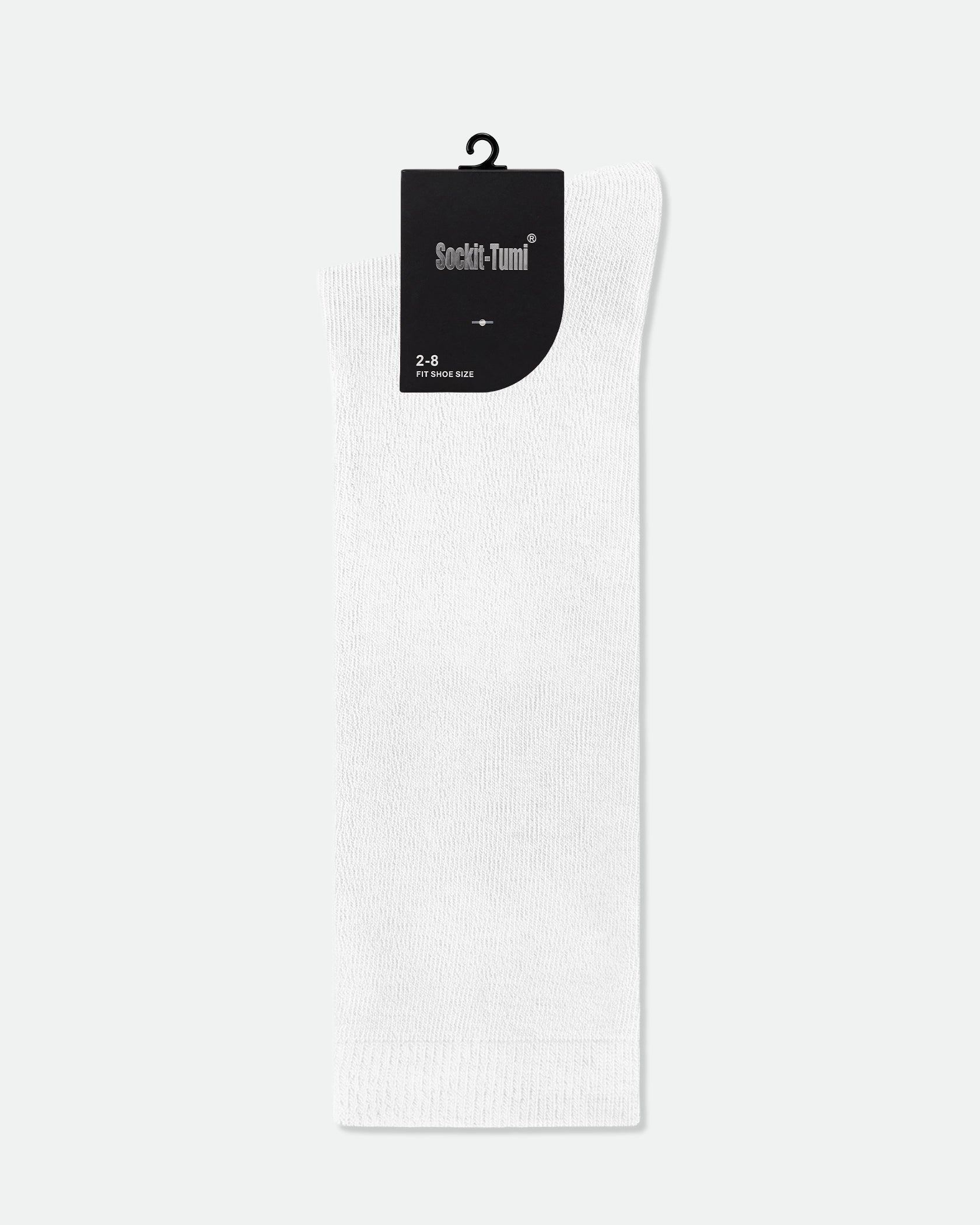 Women's Cotton School Knee High School Socks White