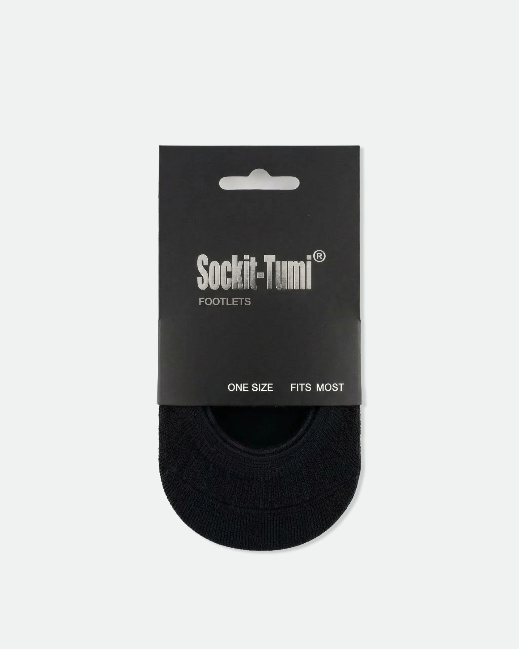 Women's No Show Invisible Footlets Black