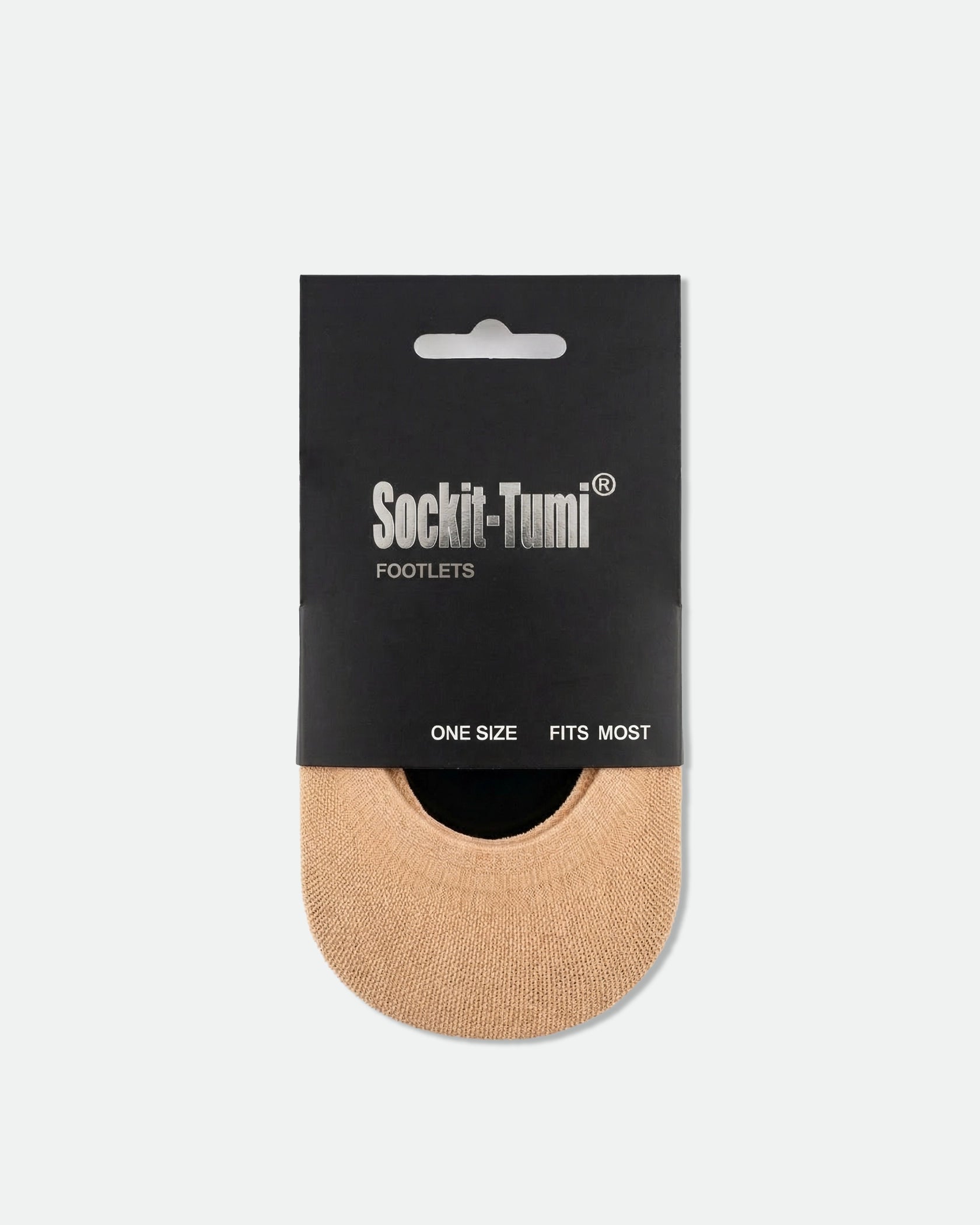 Women's No Show Invisible Footlets Tan