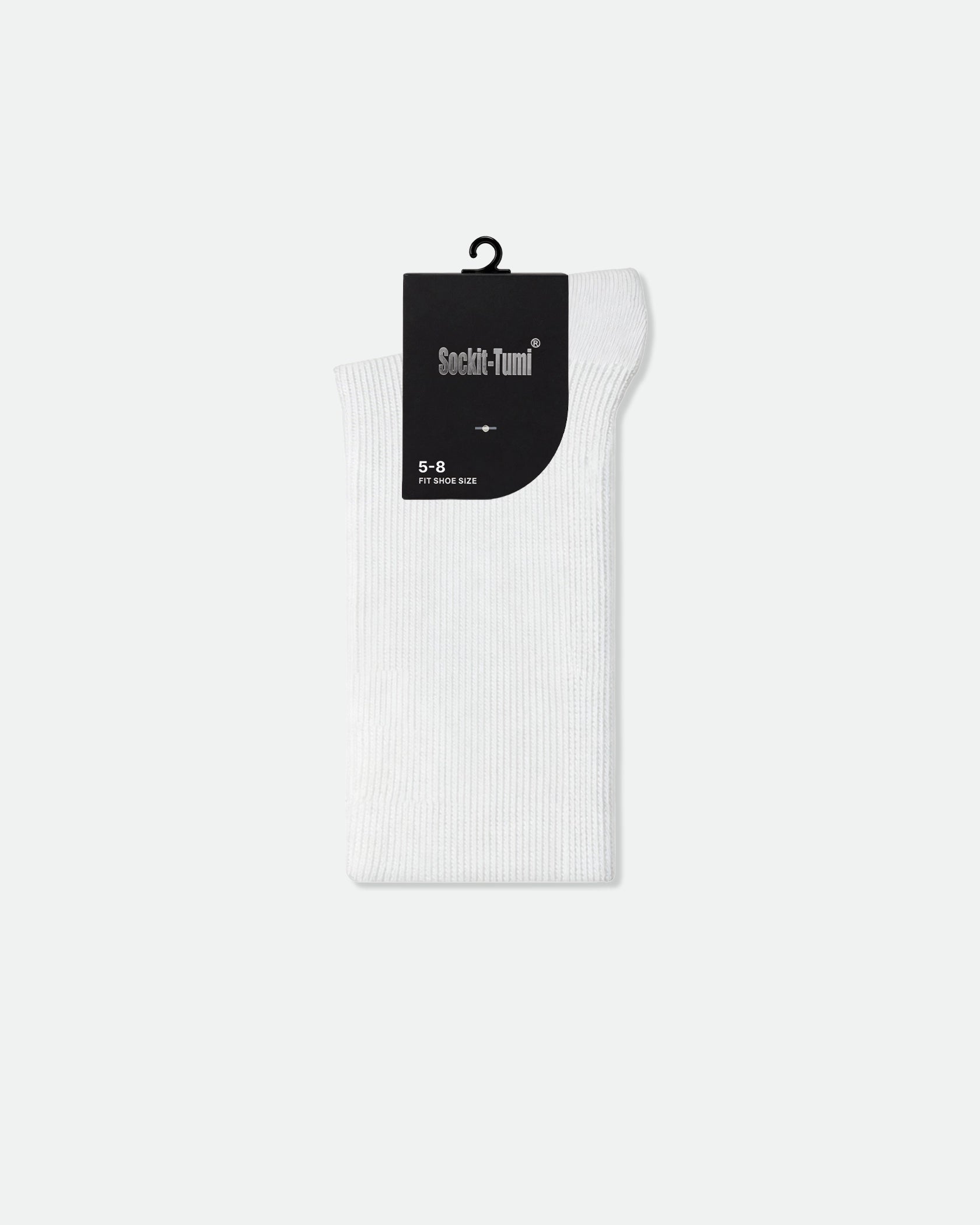 Kids Cotton Turnover School Socks White