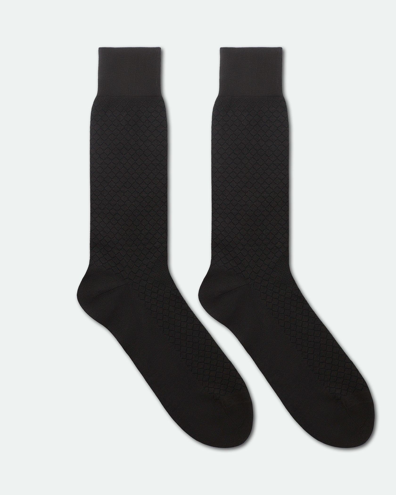 Men's European Style Mercerised Cotton Business Dress Socks