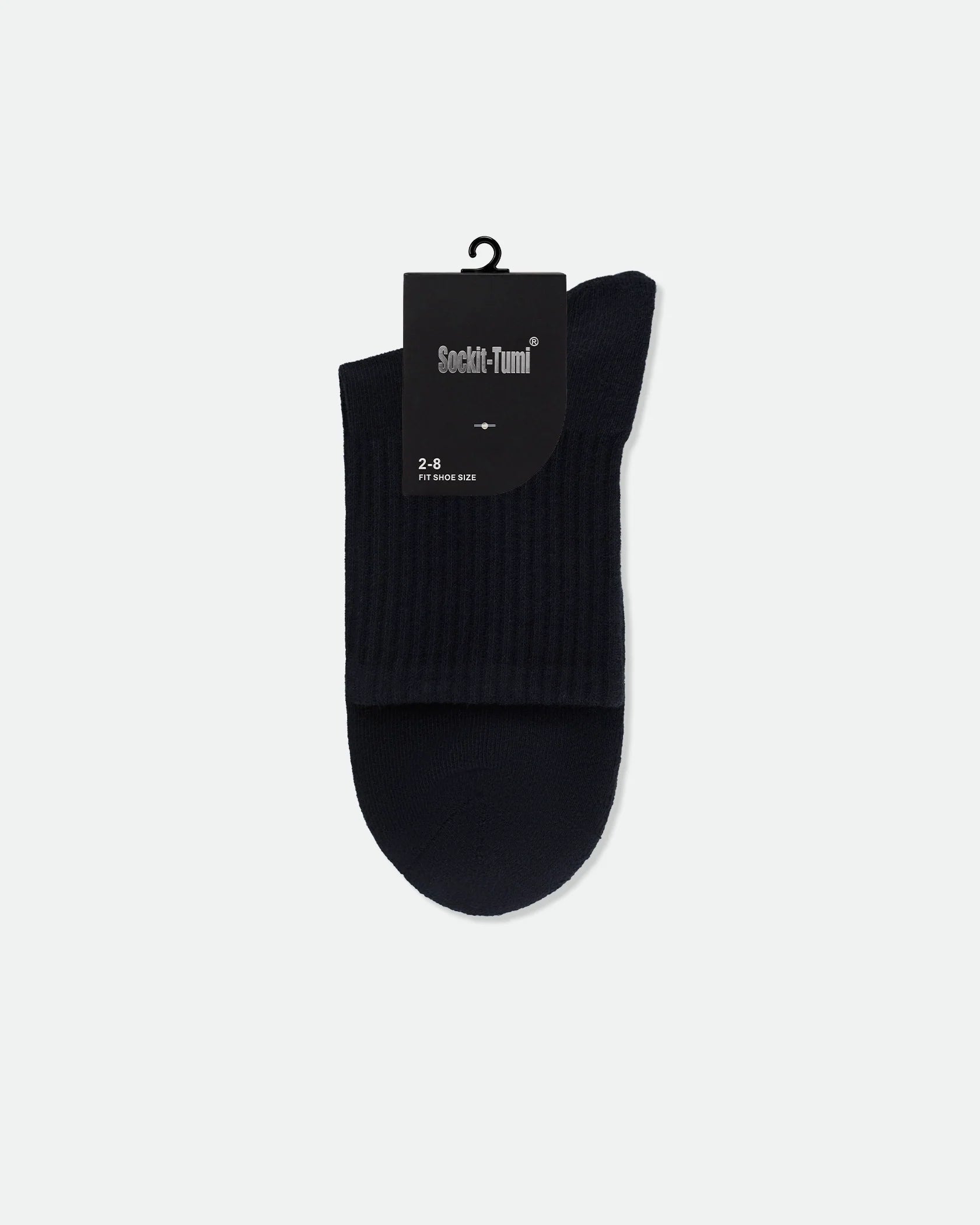 Women's Three Quarter Ankle Sport Socks Black