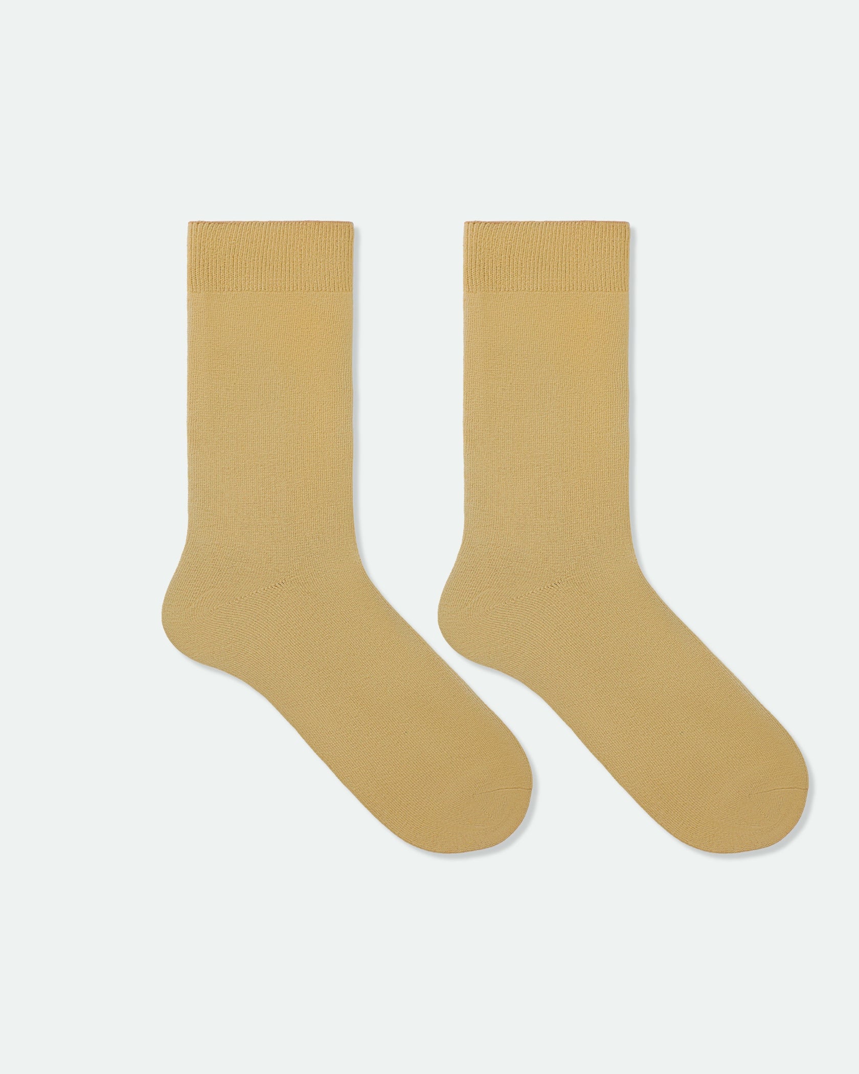 Women's Diabetic Friendly Business Dress Socks Comfort Loose Top Beige