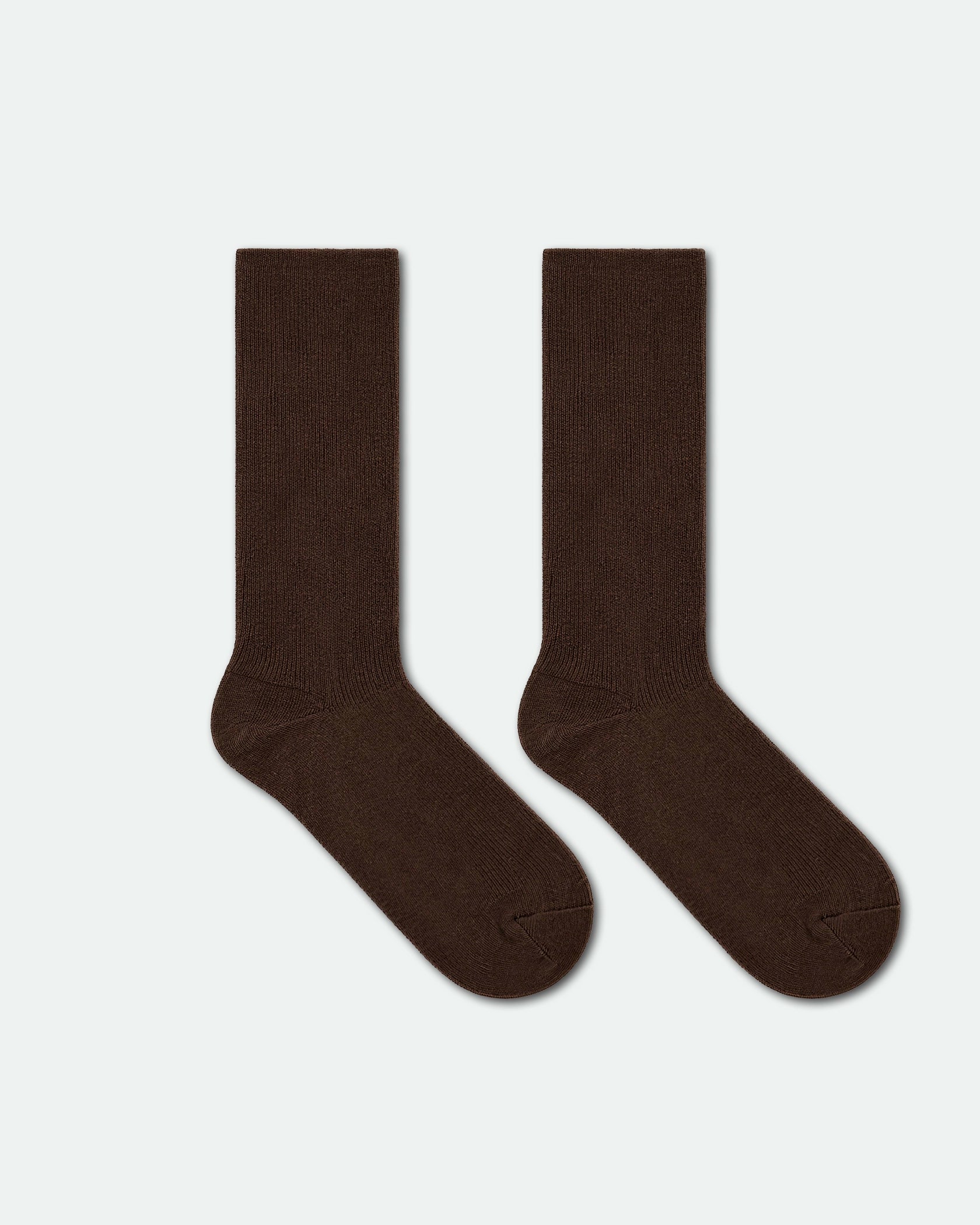 Sockit-Tumi Men's Fine Wool Business Dress Socks Brown