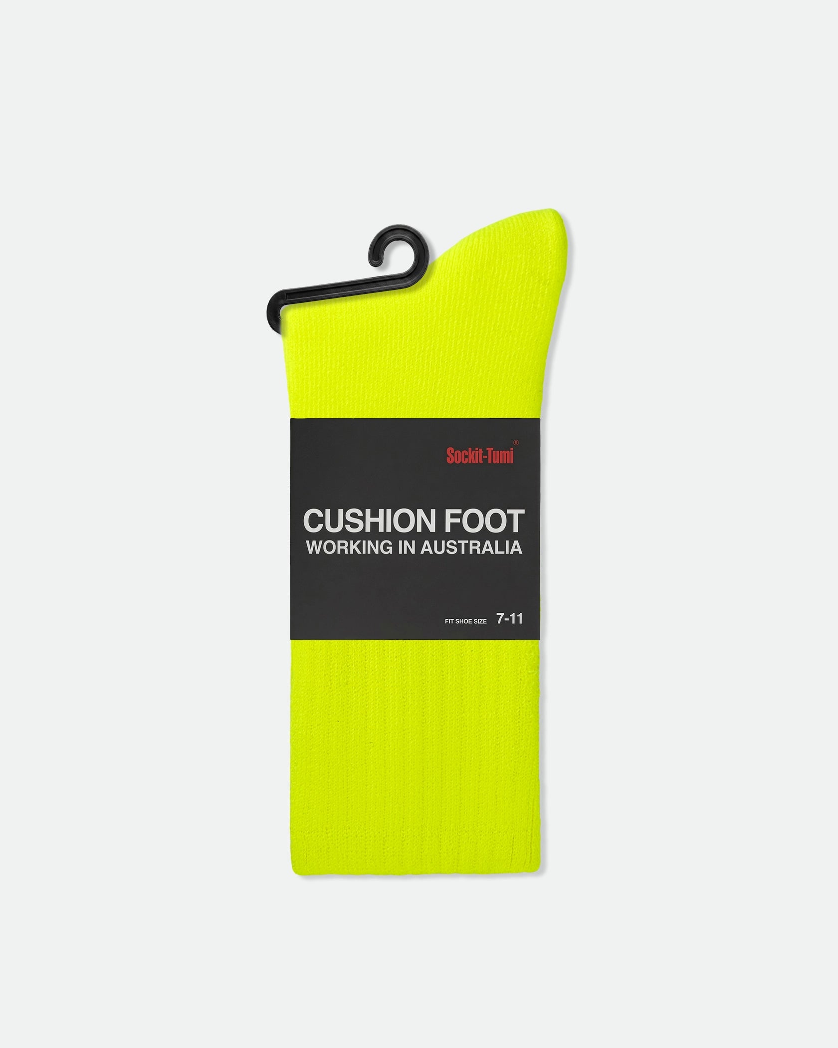 Men's High Visibility Safety Work Socks Yellow