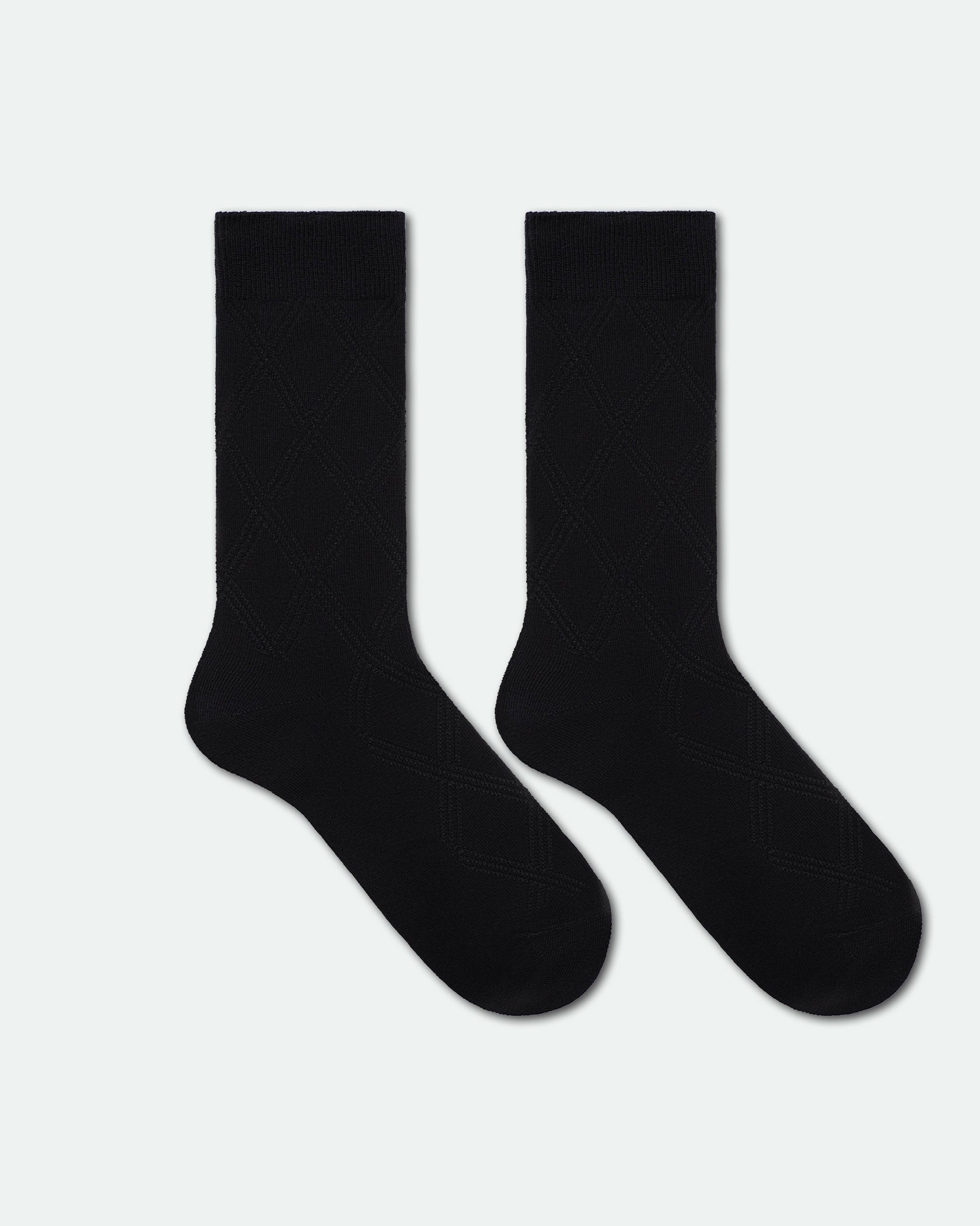 Men's Patterned Business Dress Socks Mix Design