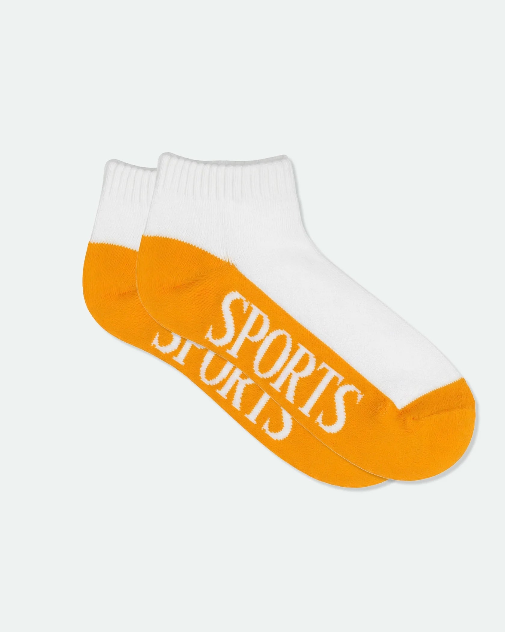 Women's Ankle Sports Socks Orange Secondary