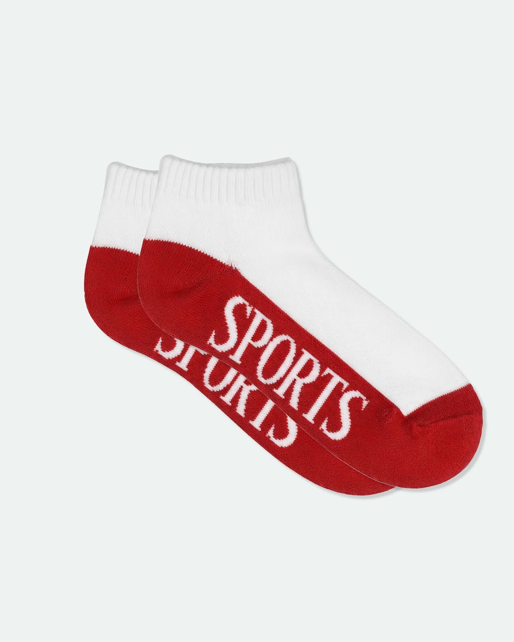 Women's Ankle Sports Socks Red Secondary