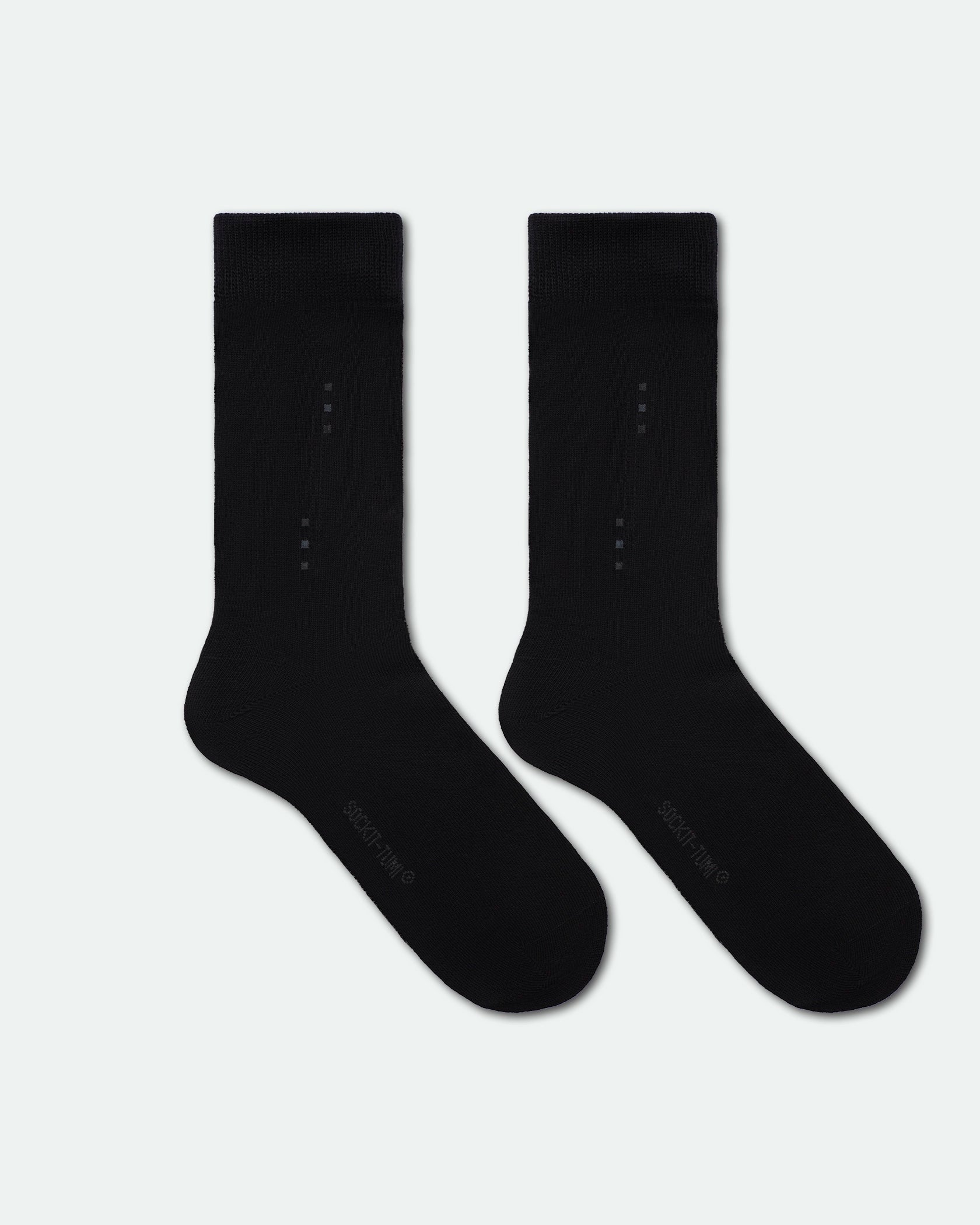 Men's Mercerised Cotton Patterned Business Dress Socks Dotted Squares
