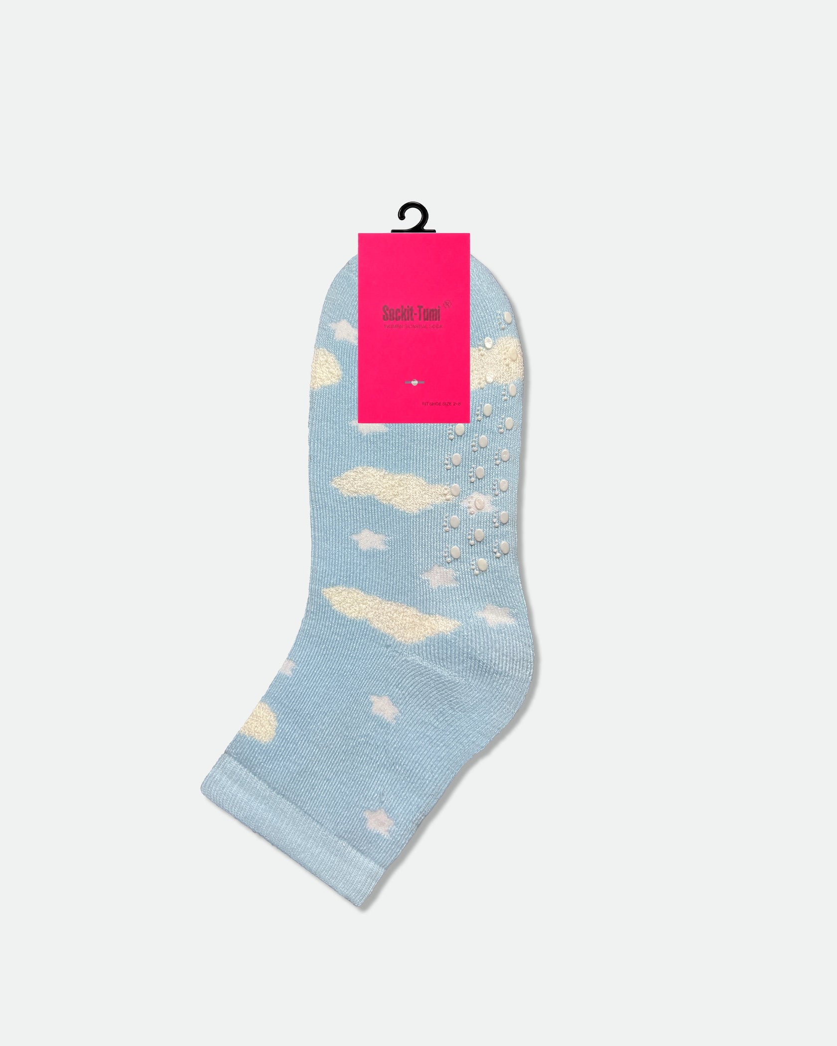 Women's Non-Slip Novelty Bed Socks Assorted Dozen Pack — 6 Designs (2 Pairs Each)
