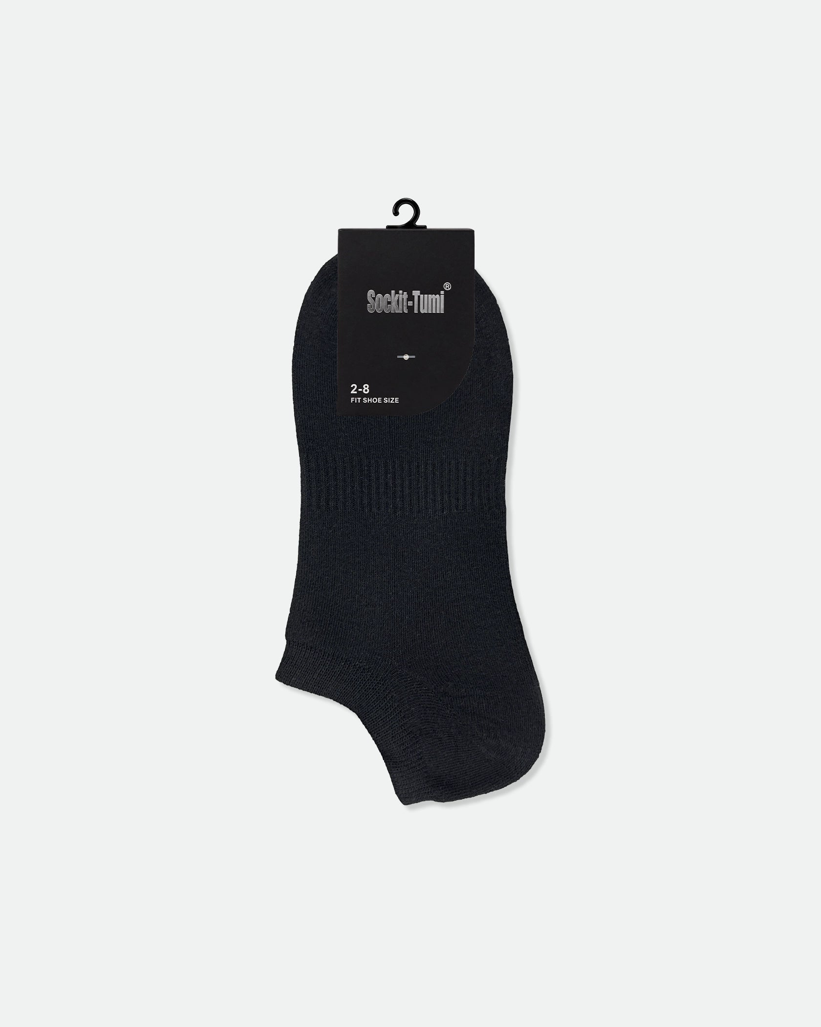 Women's Super Low-Cut Cotton Ankle Sport Socks Black Grey White