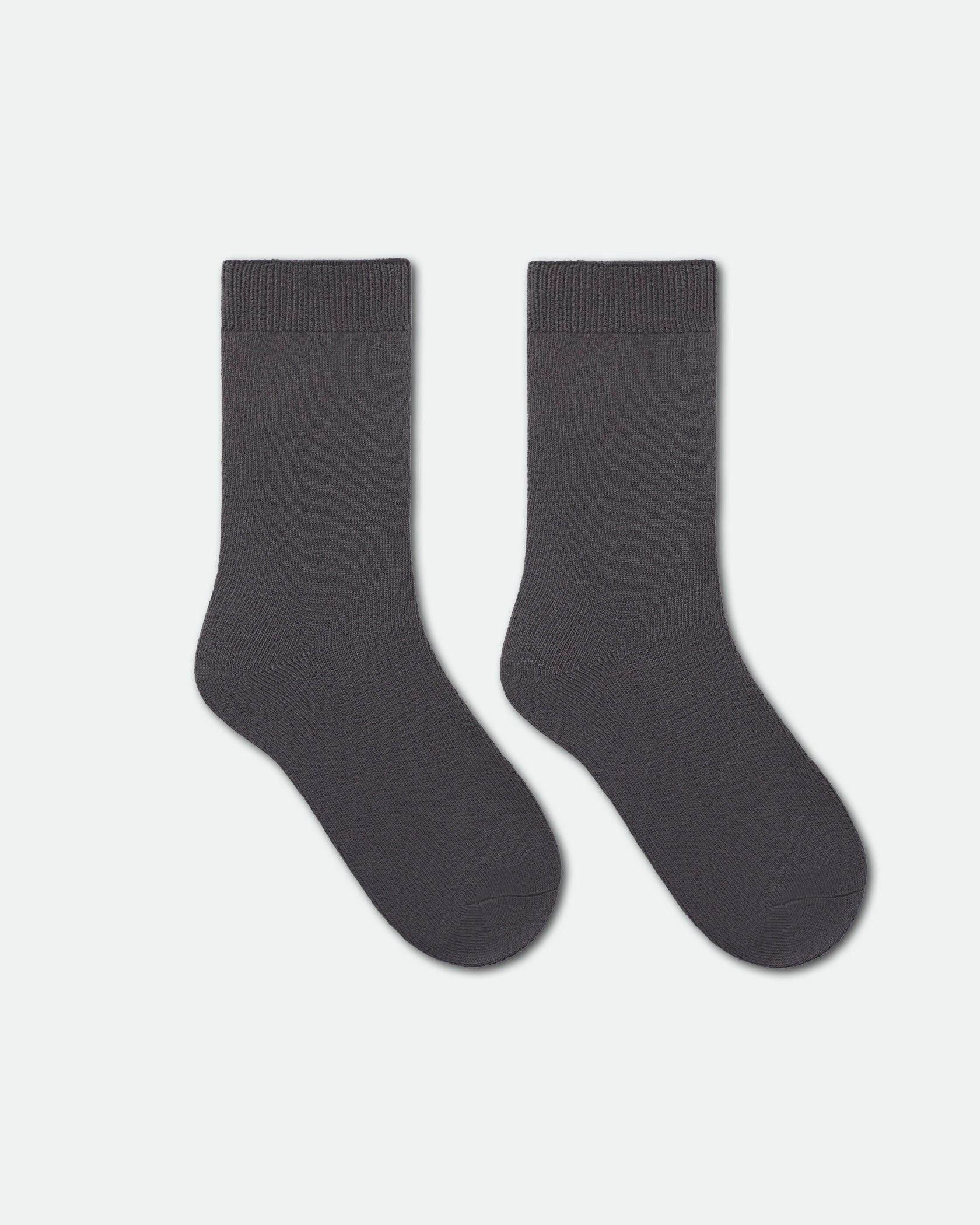 Kids Australian School Socks Crew Length Pack of 3 Grey