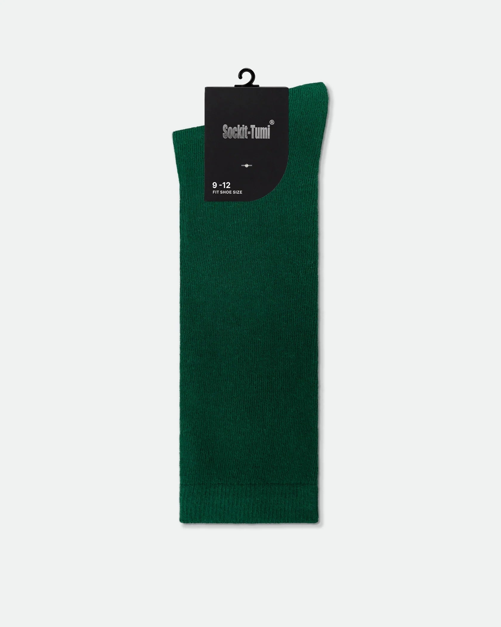 Kids Cotton School Knee High Socks Bottle Green Size 9-12