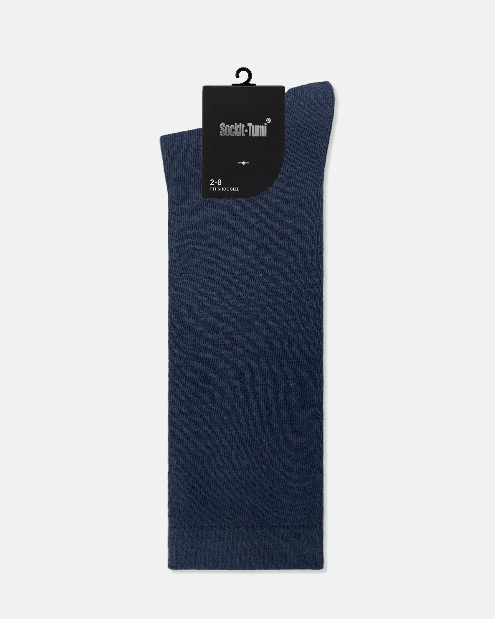 Women's Cotton School Knee High School Socks Navy Blue