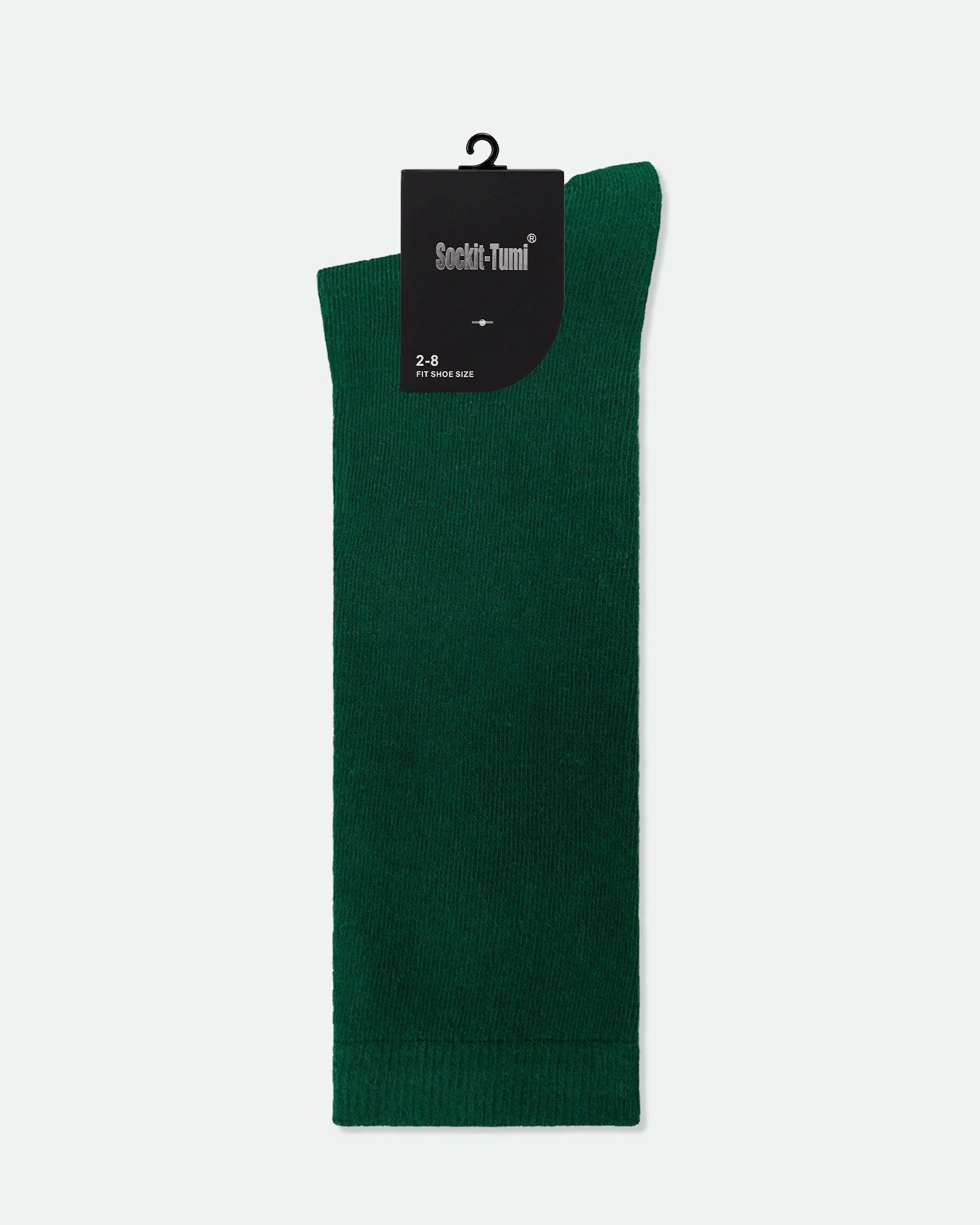 Women's Cotton School Knee High Socks Bottle Green