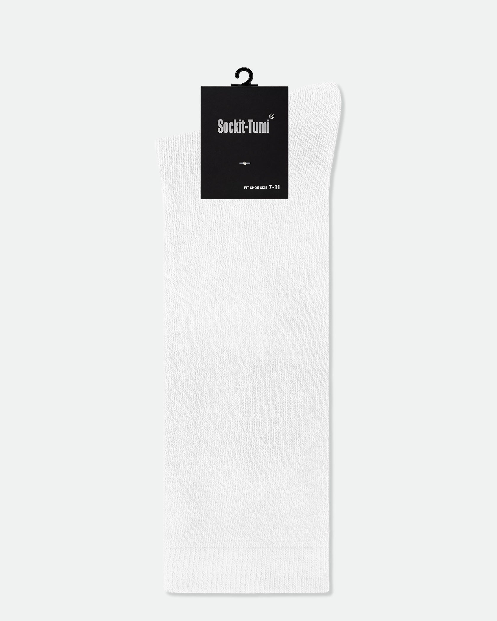 Men's Cotton School Knee High School Socks White