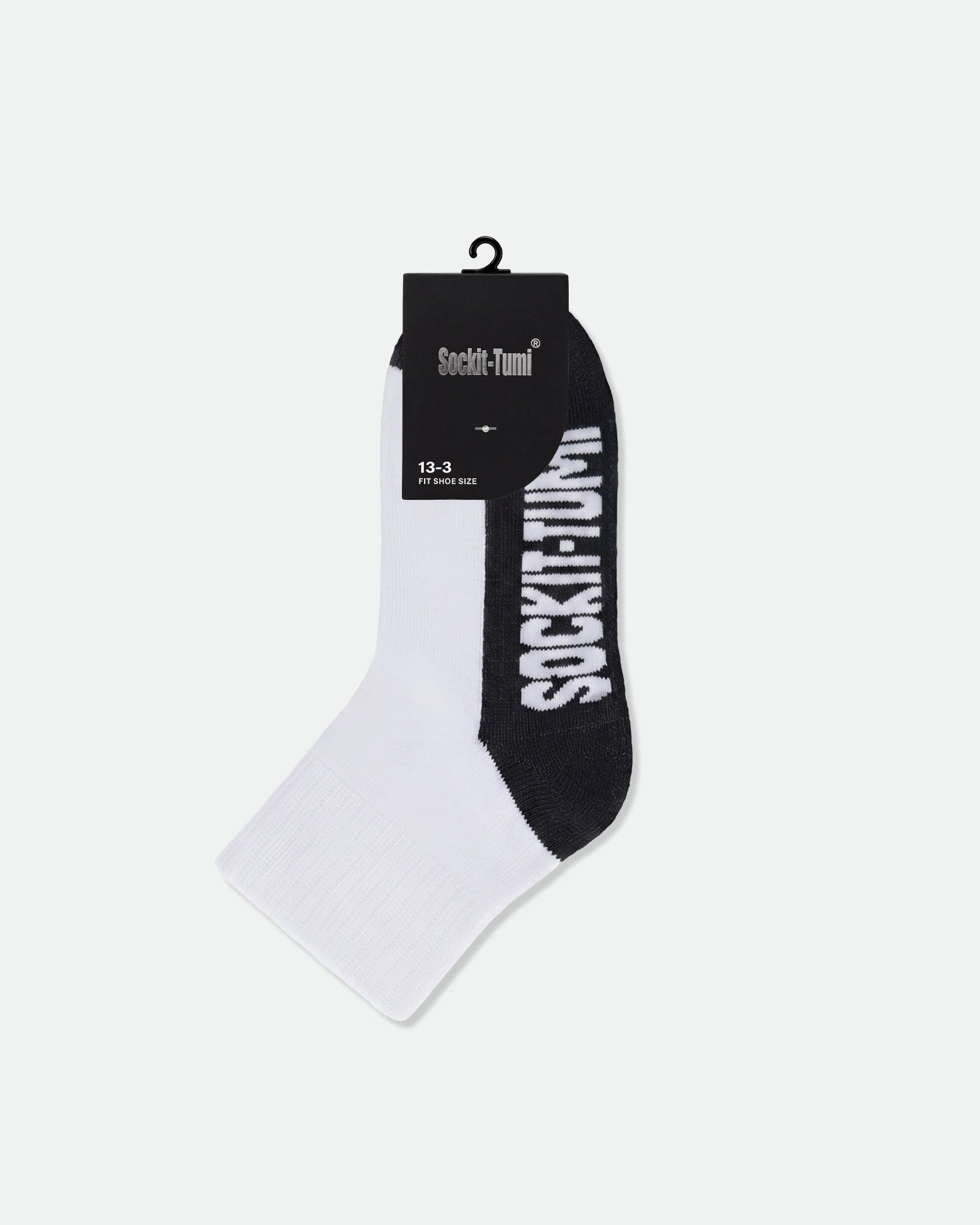 Kids Half Tone Cushioned Ankle Sports Socks Black