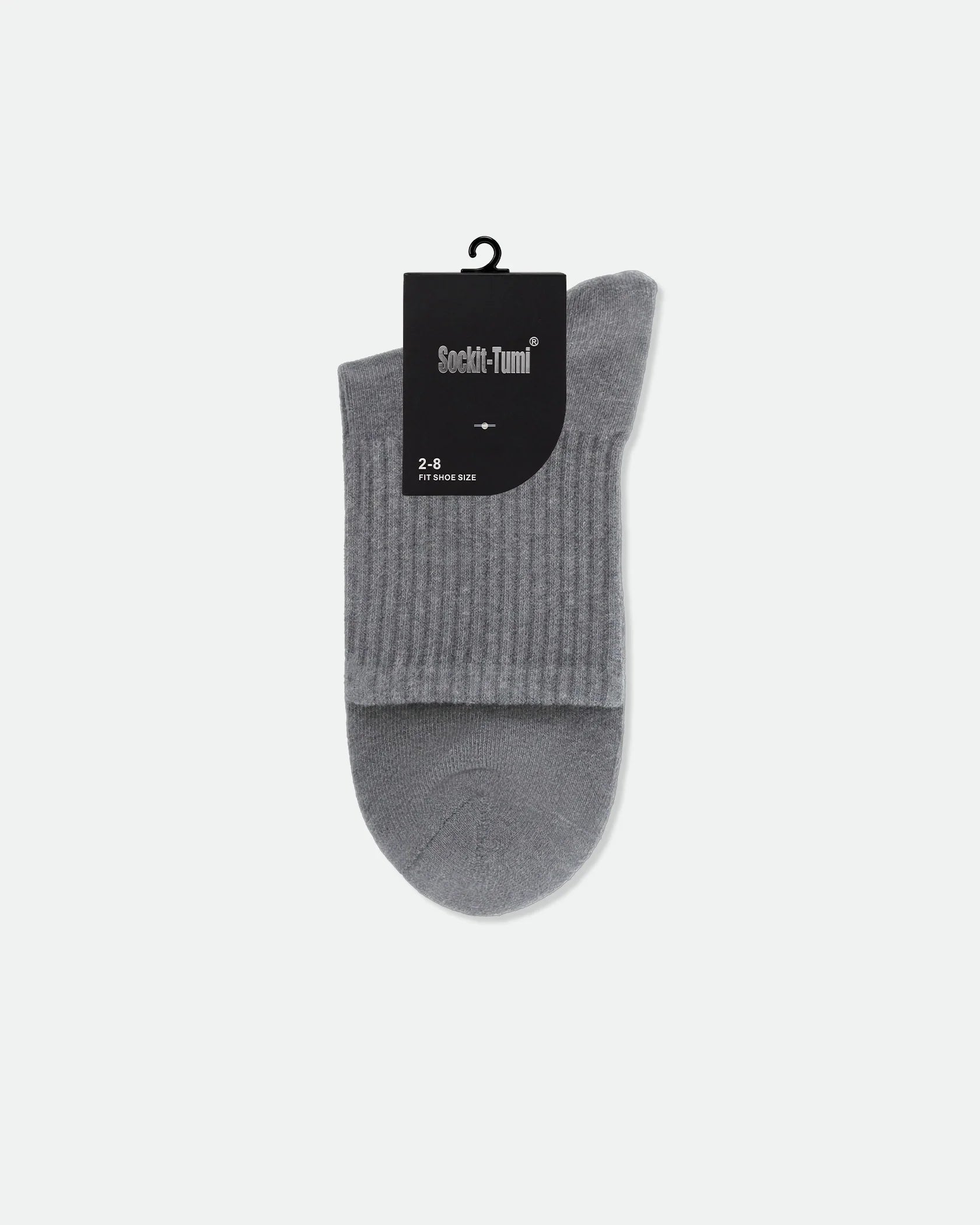 Women's Three Quarter Ankle Sport Socks Grey