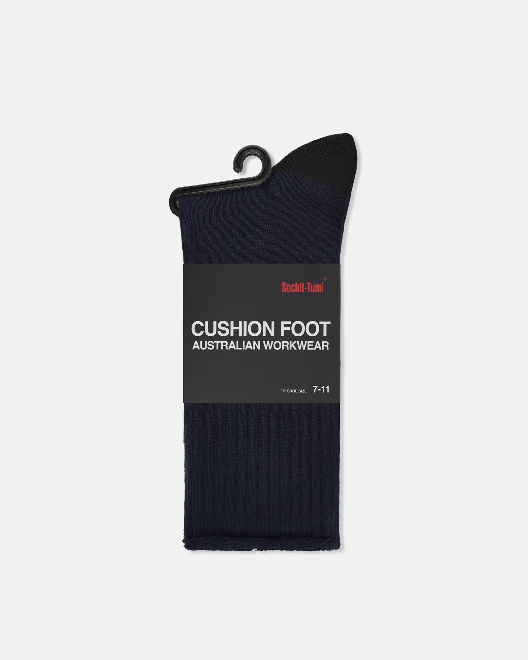 Sockit-Tumi Men's Australian Heavy Duty Cotton Work Socks Navy Blue