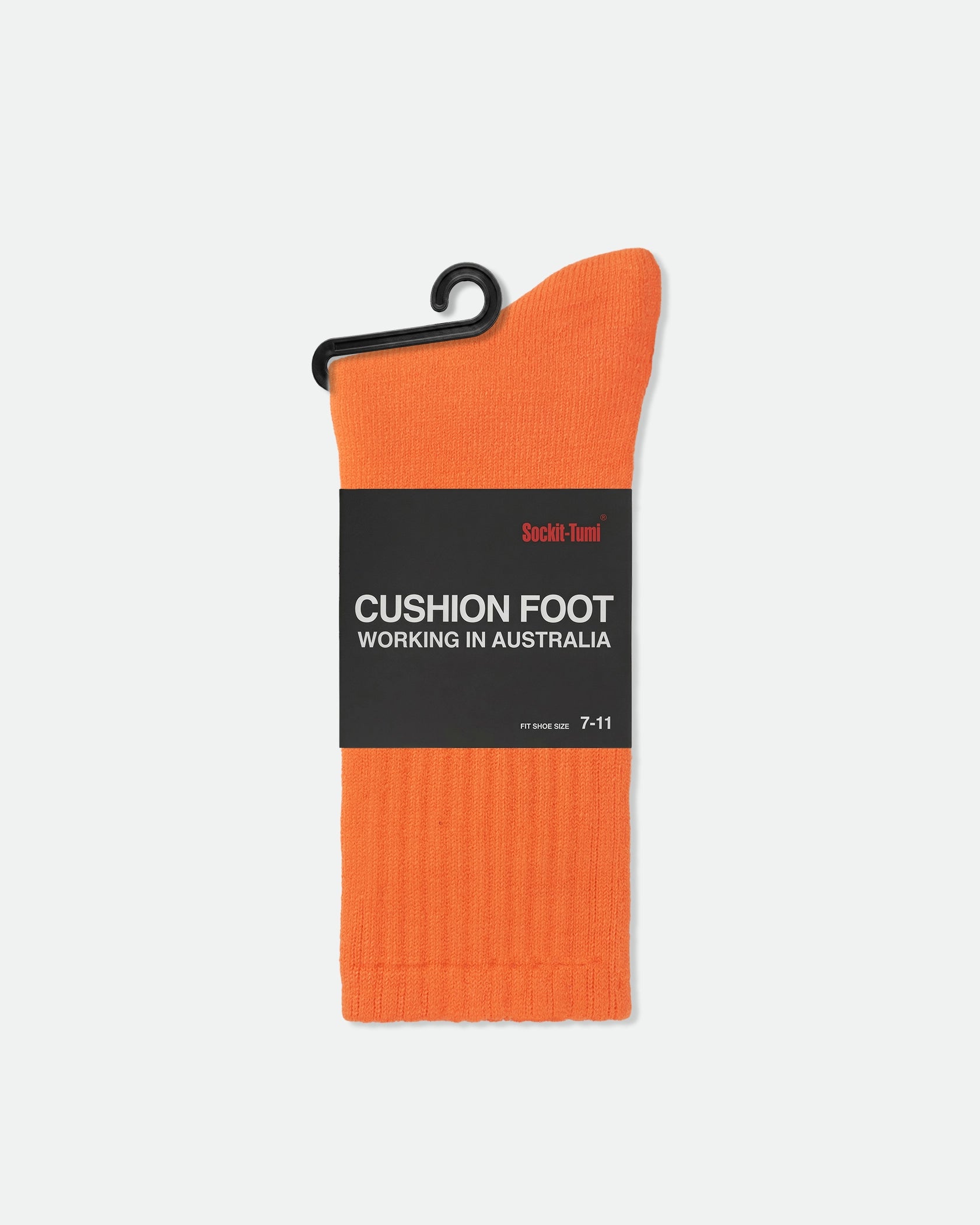 Sockit-Tumi Men's High Visibility Safety Work Socks Orange