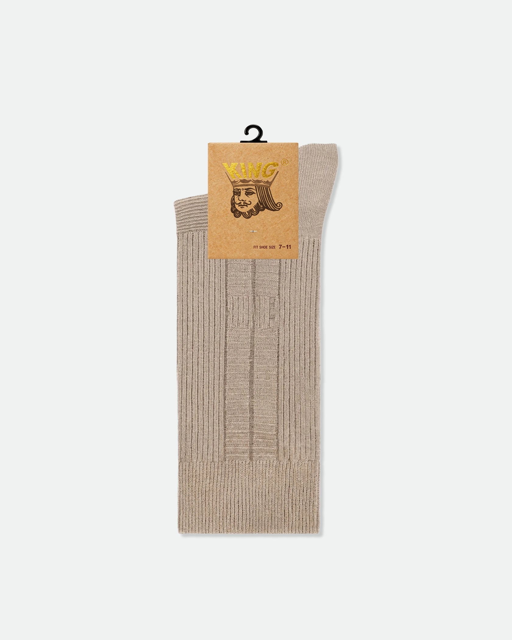 Men's Cotton Business Dress Socks Geometric Pattern
