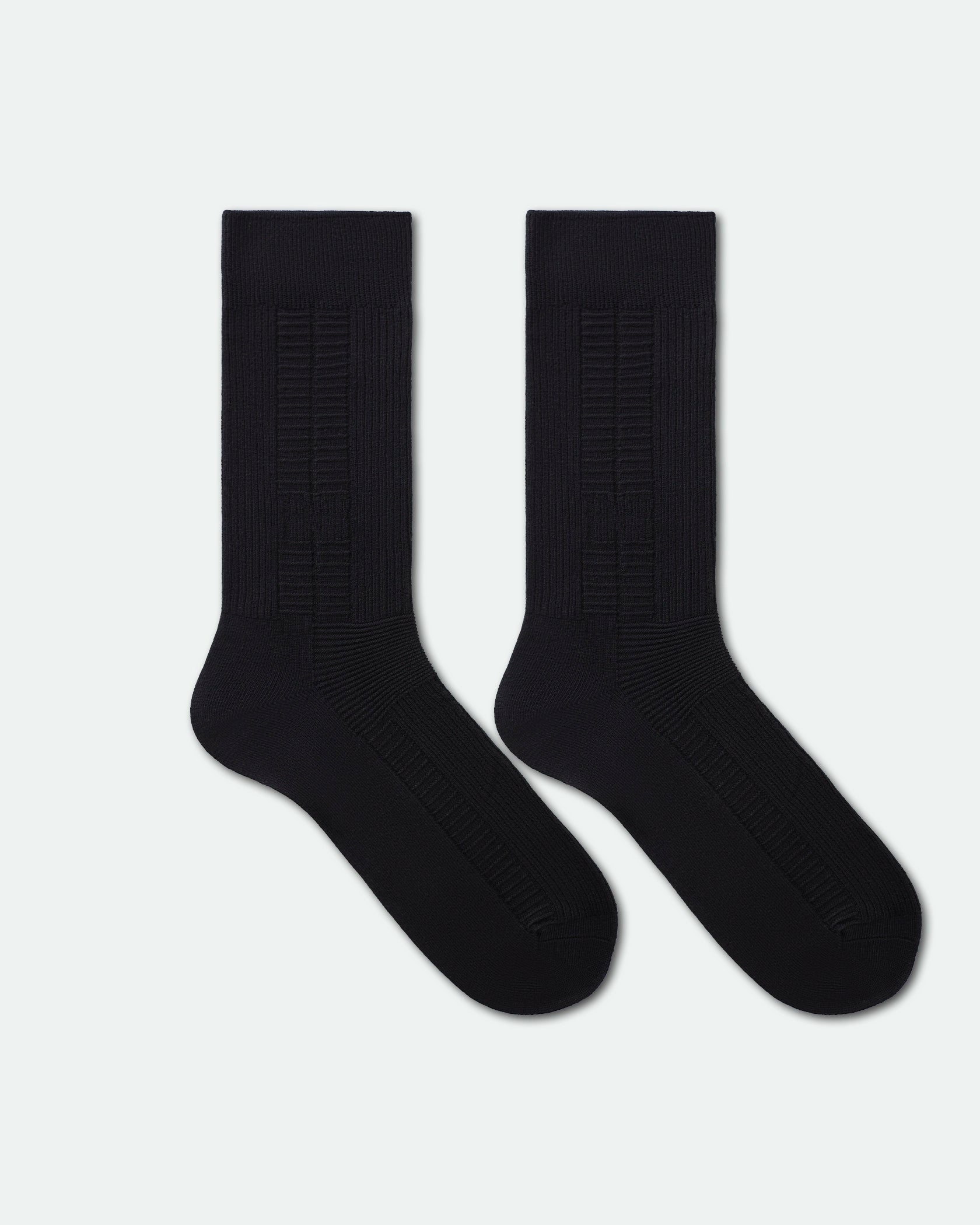 Men's Cotton Business Dress Socks Geometric Pattern