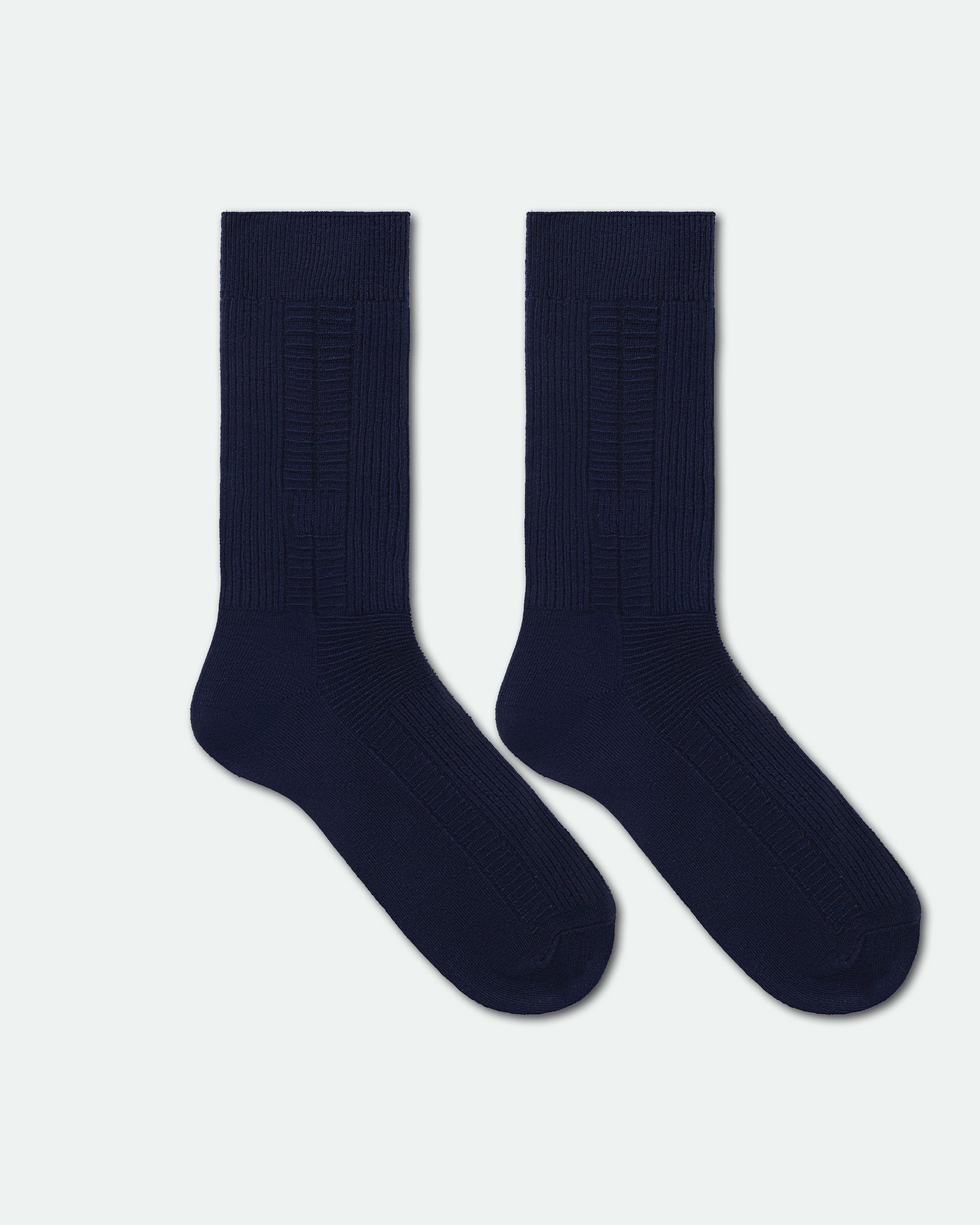 Men's Cotton Business Dress Socks Geometric Pattern