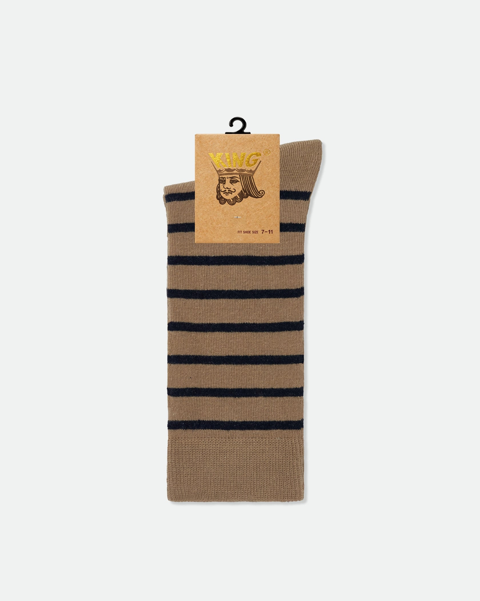 Men's Patterned Cotton Business Dress Socks Striped Mix