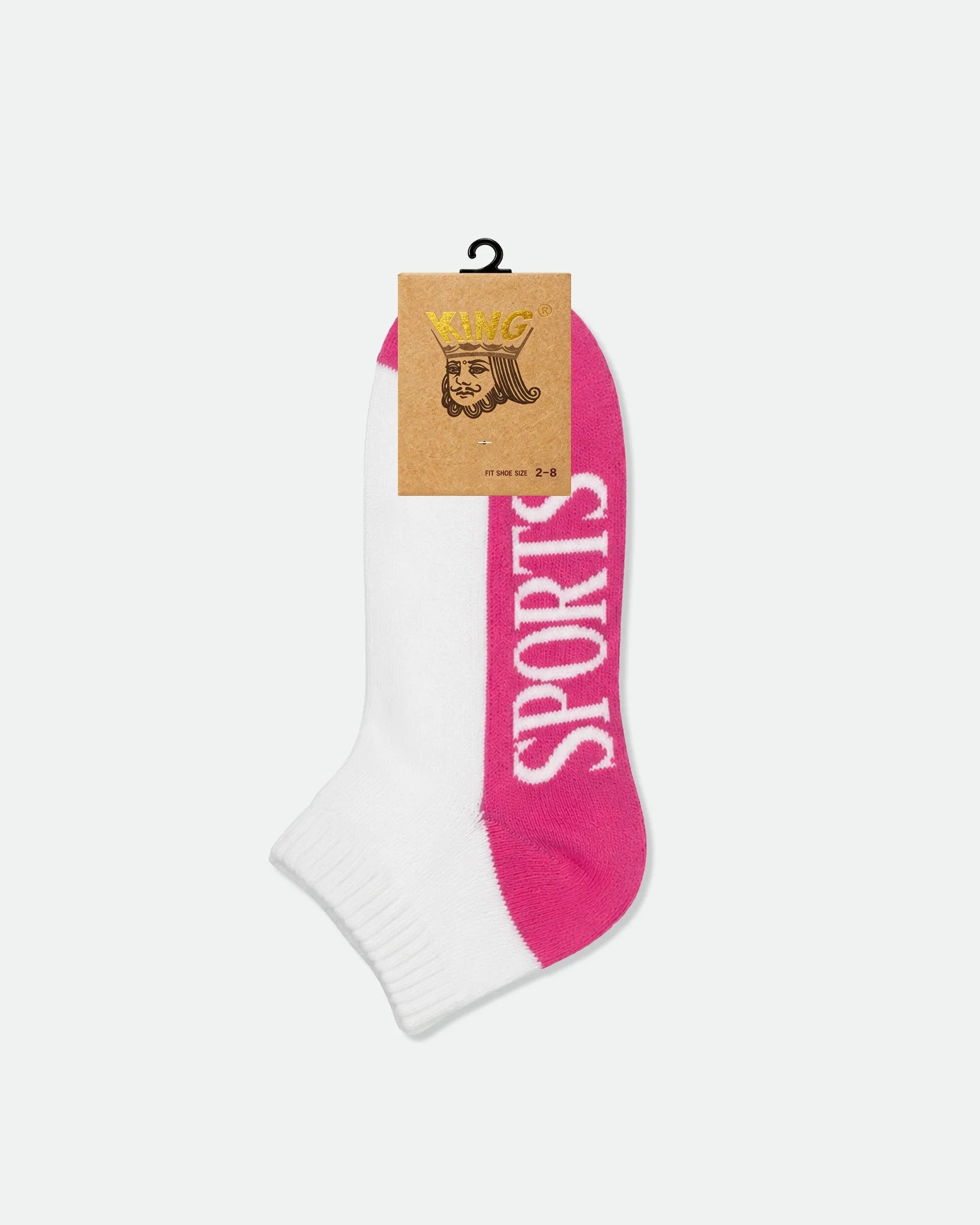 Sockit-Tumi Women's Ankle Sports Socks Hot Pink