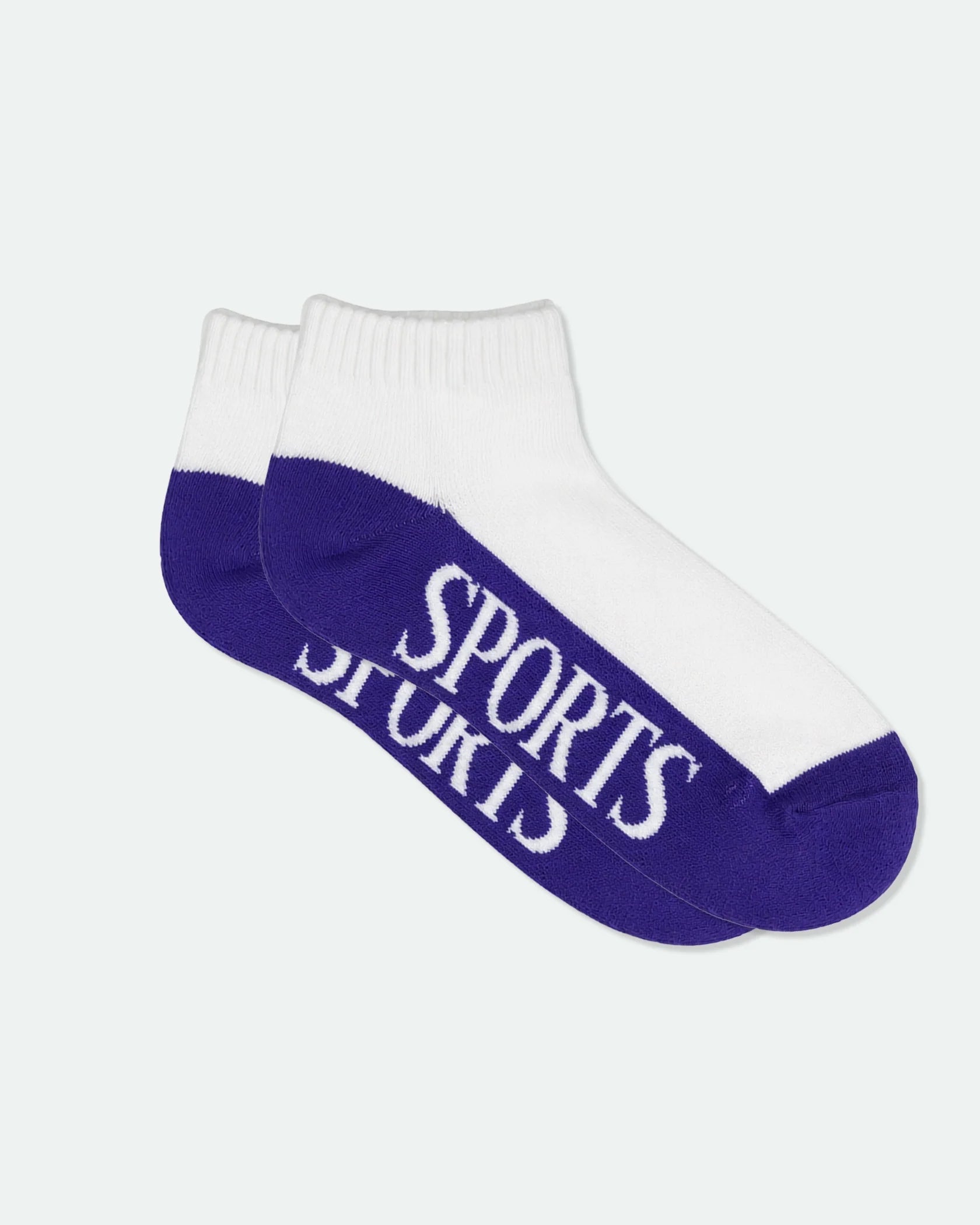 Men's Ankle Sport Socks Dark Purple Secondary