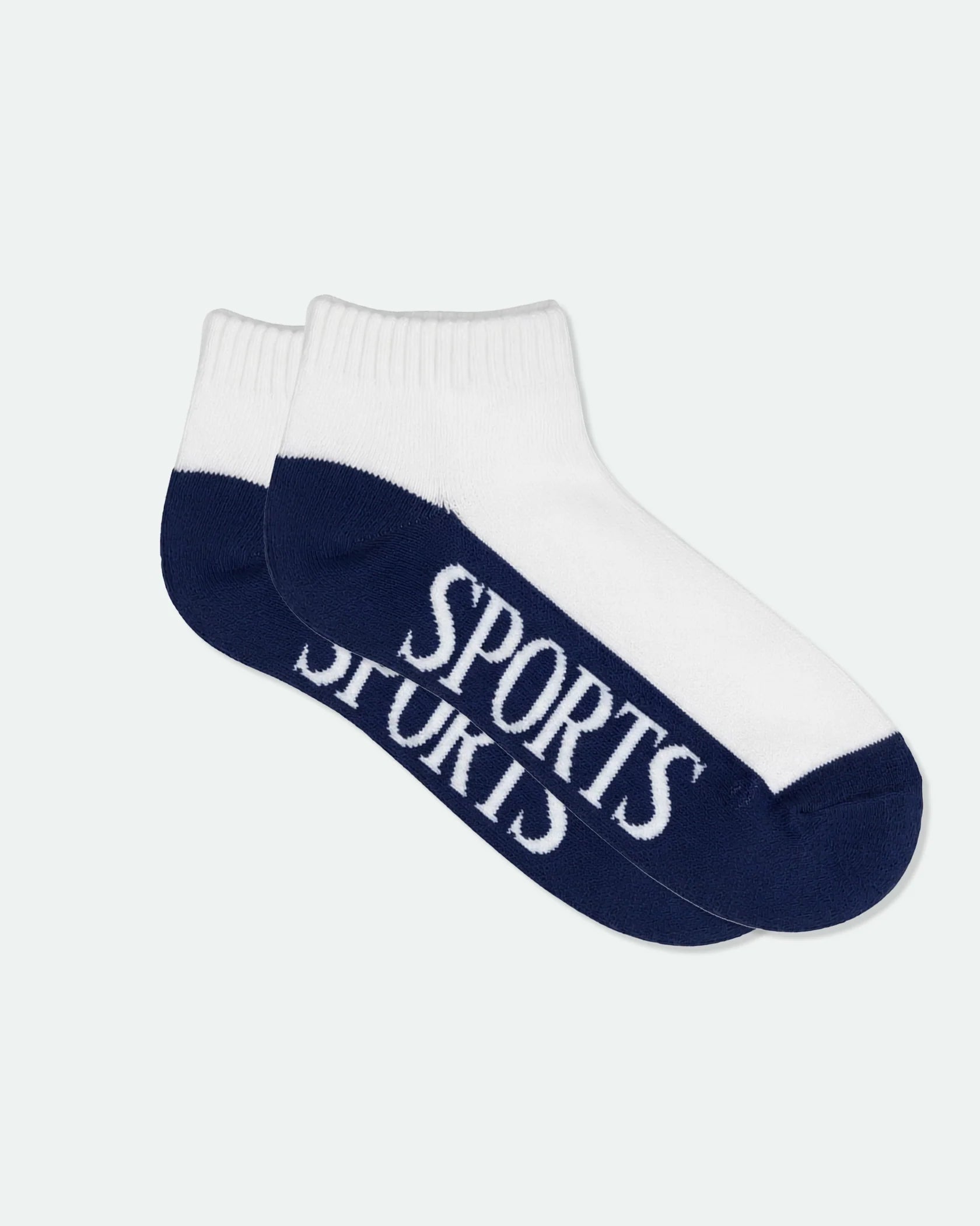 Men's Ankle Sport Socks Navy Blue Secondary