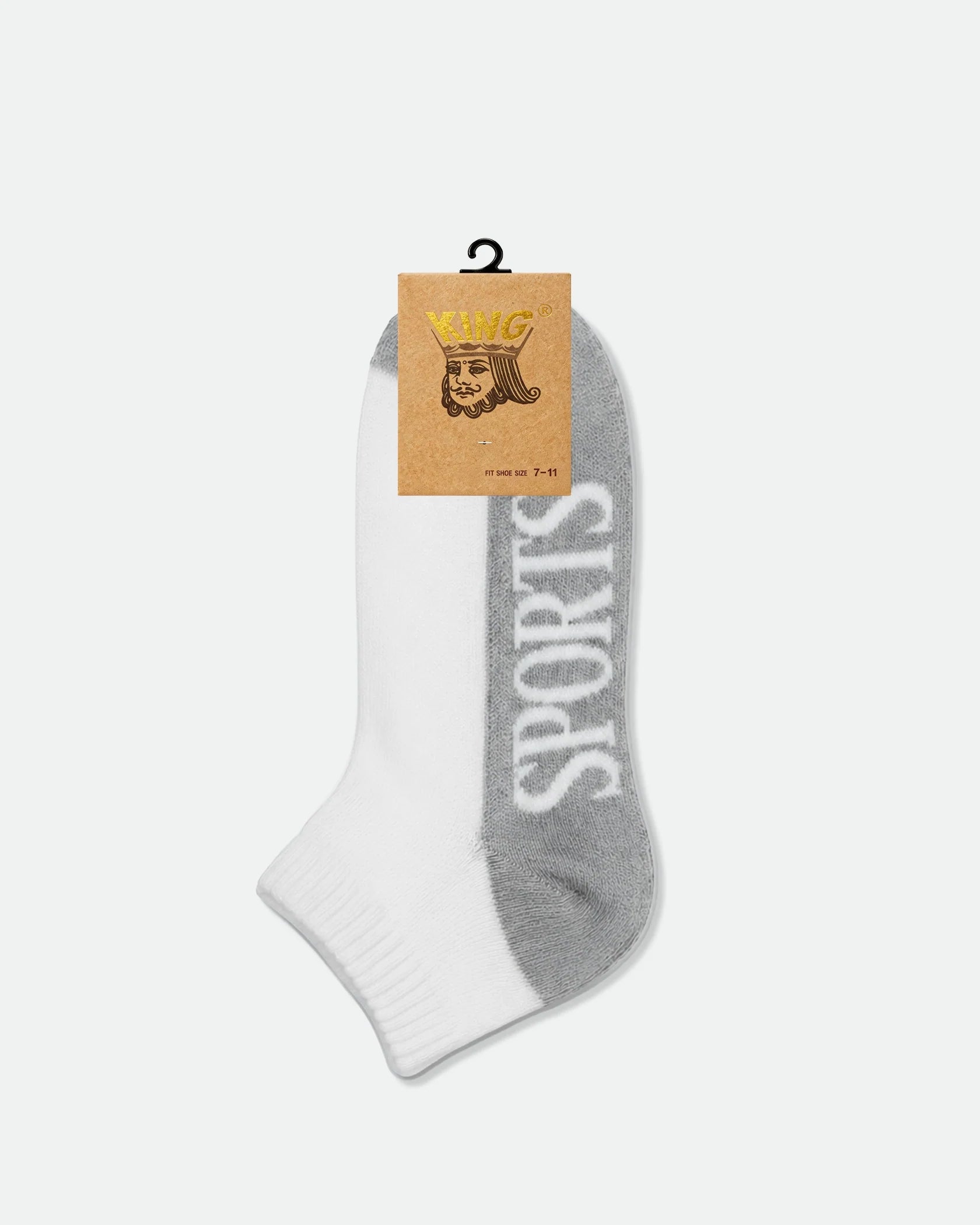 Men's Ankle Sport Socks Light Grey