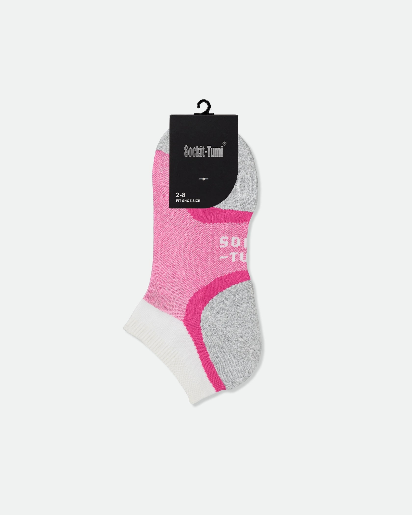 Women's Premium Cotton Low Cut Performance Running Sport Socks Black Purple Pink