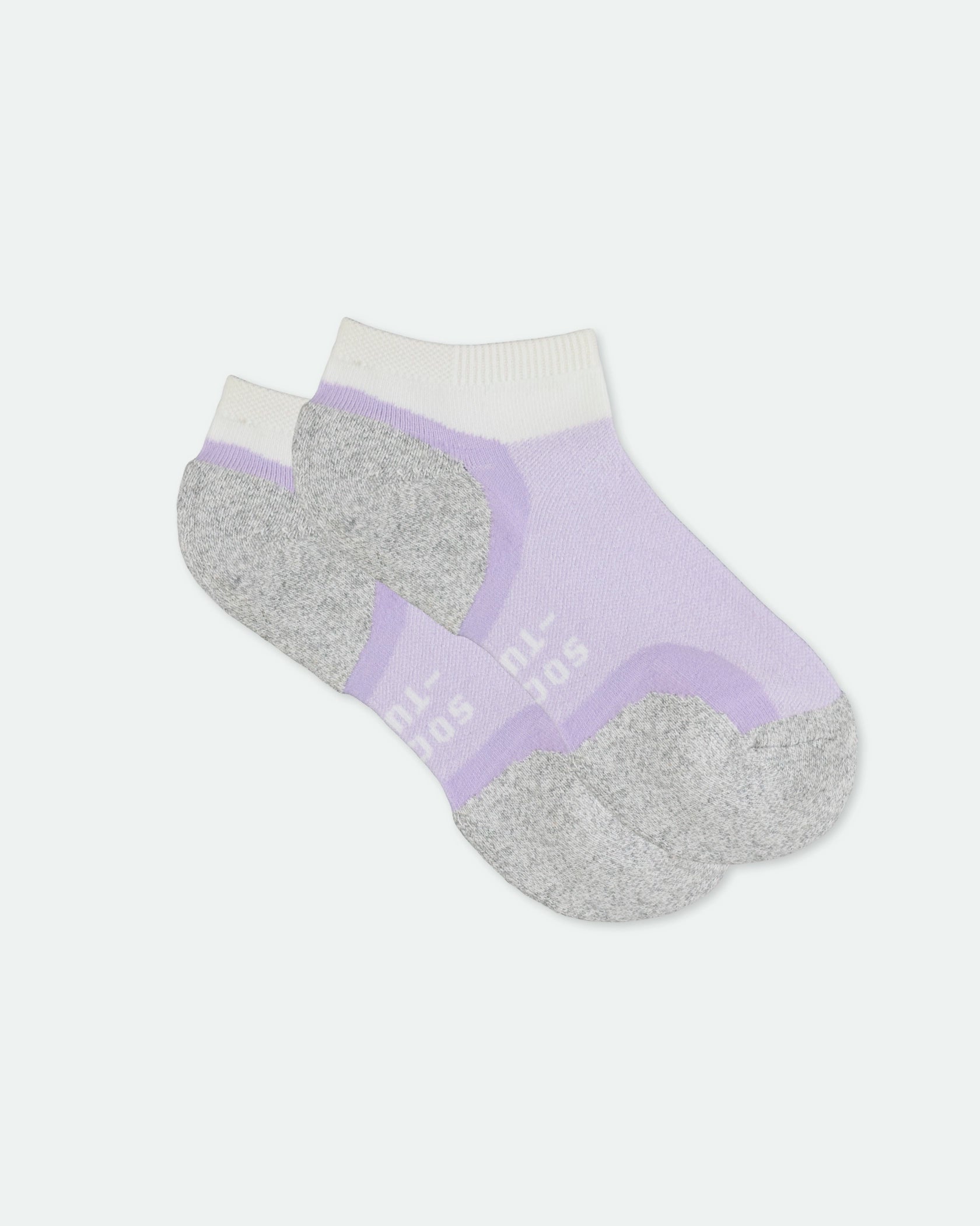 Women's Premium Cotton Low Cut Performance Running Sport Socks Black Purple Pink