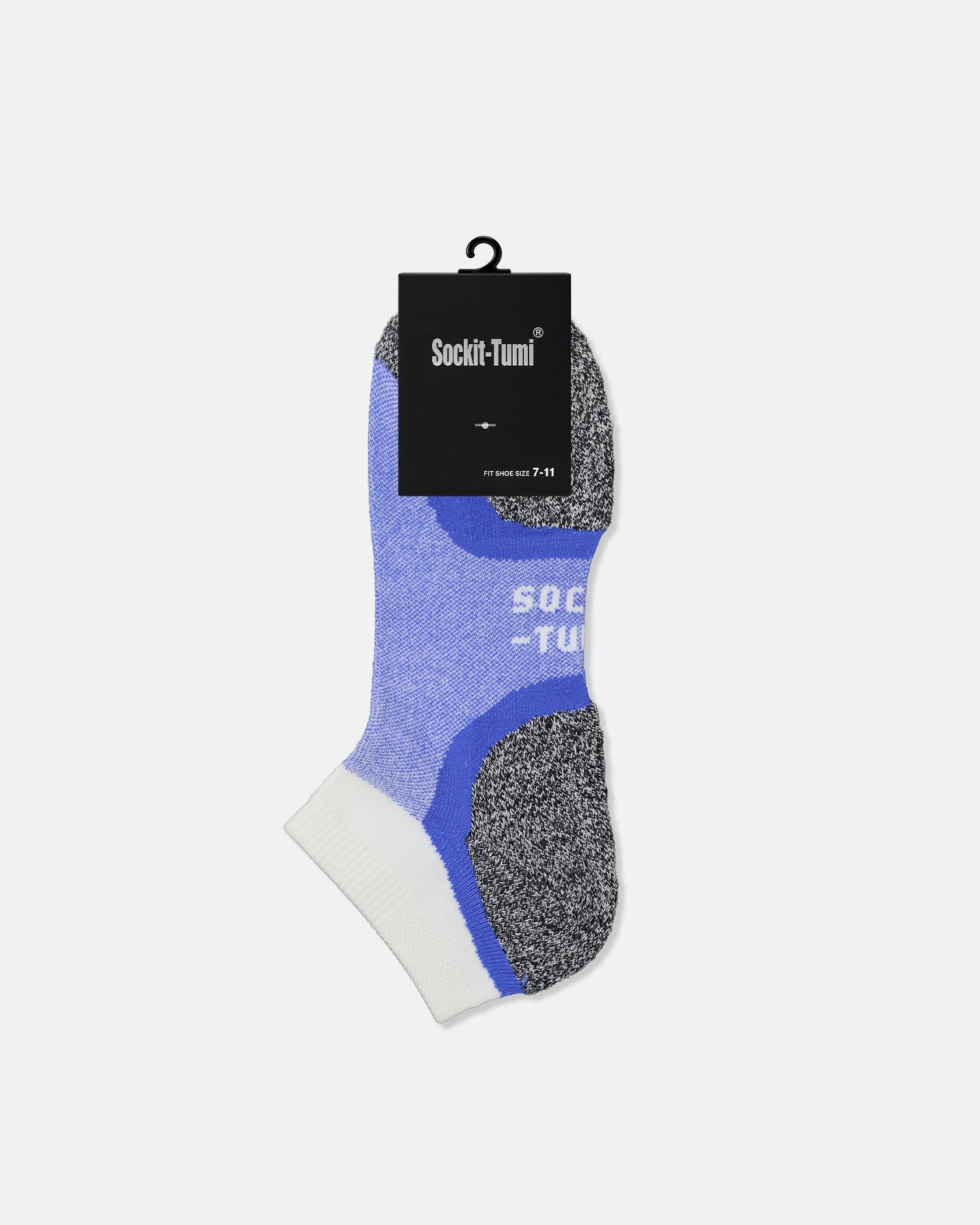 Men's Premium Cotton Low Cut Performance Running Sport Socks Black Grey Blue